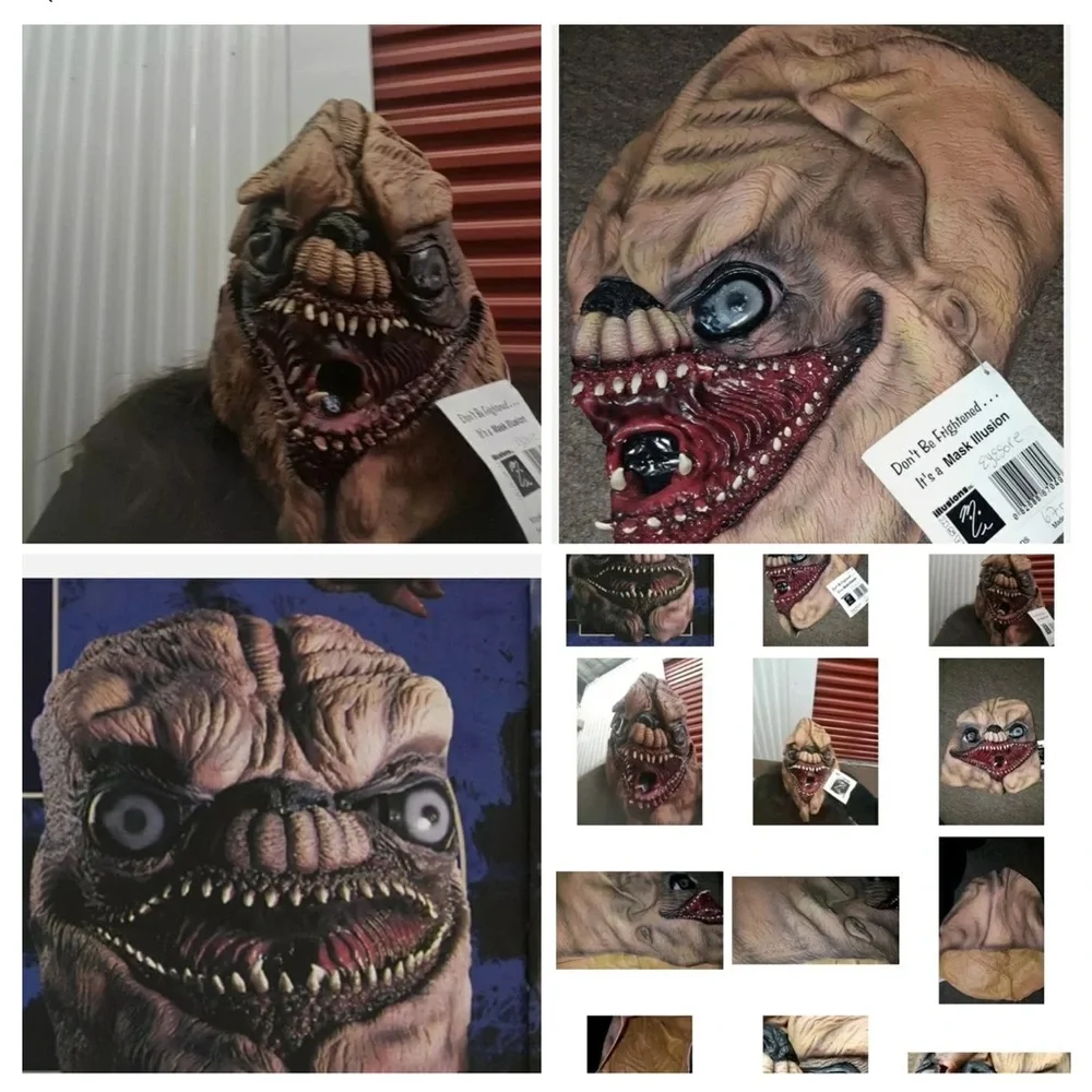 NW VINTAGE EYESORE MASK Latex Prop by MASK Illusions Rubies #67049 Monster